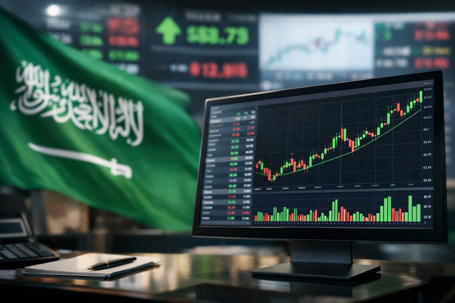 مؤشر سوق الأسهم السعودية يواصل الصعود ويتجاوز مستوى 11350 نقطة